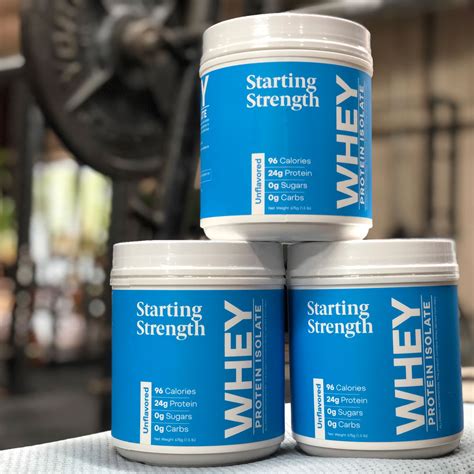 Starting Strength Whey Protein – The Aasgaard Company