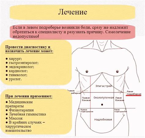Боль в левом подреберье у мужчин и женщин: причины, первая помощь и лечение