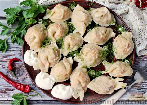 Рецепт: Пельмени с рыбной начинкой на RussianFood.com