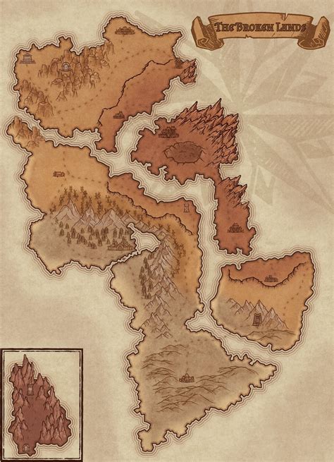 The Broken Lands : r/inkarnate