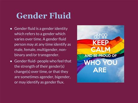 PPT - Understanding Gender Fluidity & LGBTQ+ Students PowerPoint