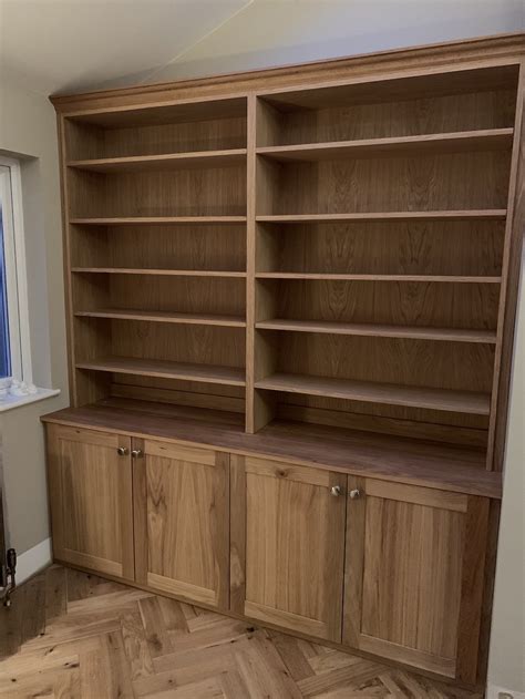 Traditional Oak Bookcases - Carpentry by Craig Ross