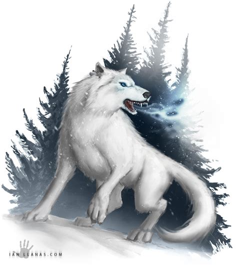 Winter Wolf by ianllanas on DeviantArt
