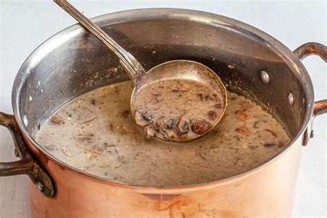 Creamy Mushroom Chestnut Soup Recipe