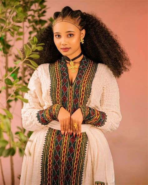 Handwoven Habesha Dress Exquisite Habesha Kemis Modern Habesha Libs Er ...