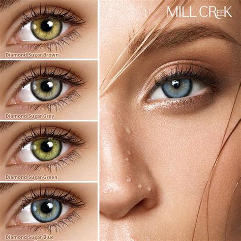 Купить MILL CREEK Цветные контактные линзы Красивый зрачок ...