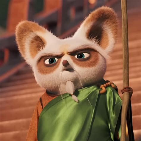 what animal is shifu in kung fu panda 4
