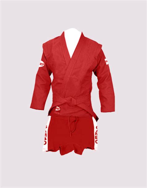 SAMBO Uniform Suit, Belt and Shorts for Wrestling/Combat/Competition F ...