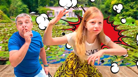 Nastya và bố cùng nhau đi nghỉ và Nastya học cách cư xử - YouTube