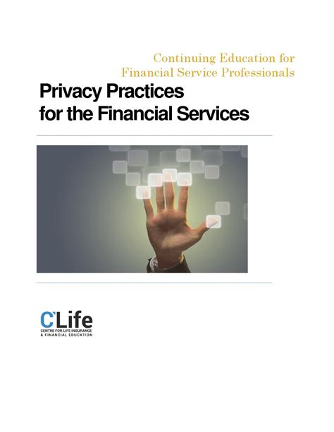 privacy practices   financial services  clifece issuu
