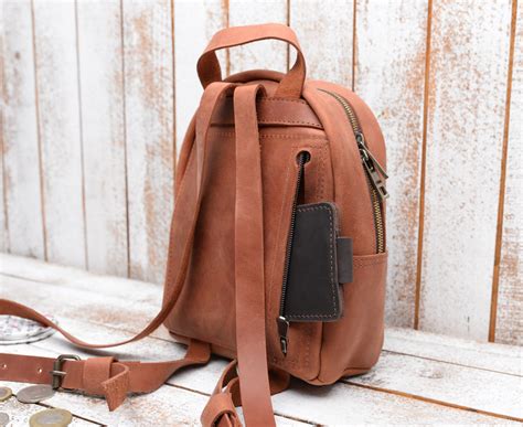 Leather backpack women leather backpack backpack backpack | Etsy
