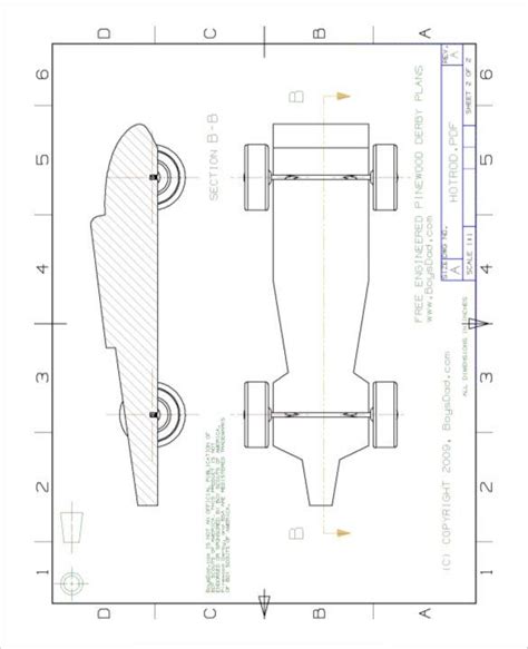 23+ Cool Pinewood Derby Templates - Free Sample, Example Format ...