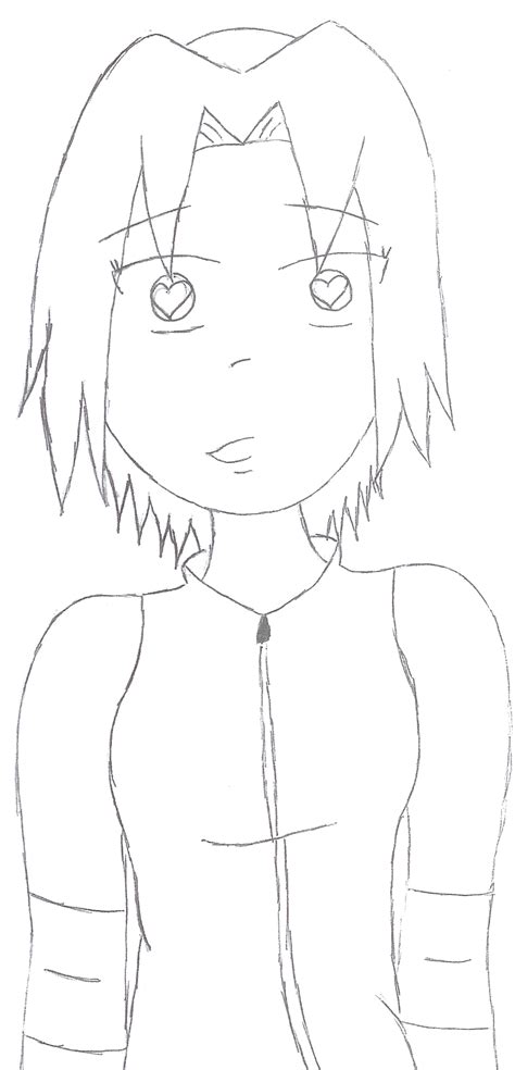 Sakura Sketch by MayOfTheAkatsuki on DeviantArt