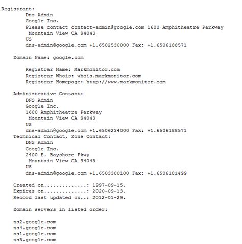 How to Look Up WHOIS Information for any Domain