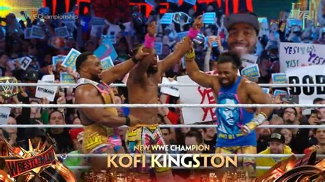 Kofi Kingston Wins The WWE Championship At WrestleMania 35