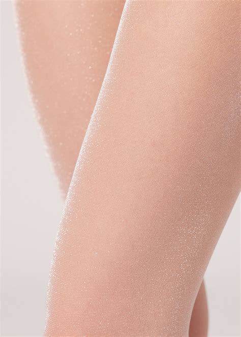 Nude Sparkle Tights | Calzedonia