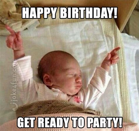 Joke4Fun Memes: Party hard baby!