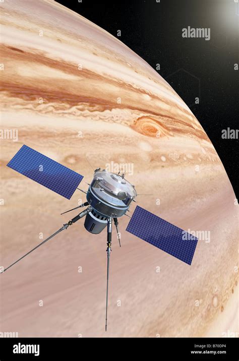 planet and satellite Stock Photo - Alamy