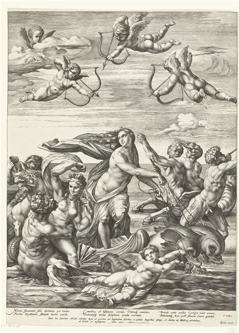 De triomf van Galatea, Hendrick Goltzius, 1592 - Rijksmuseum | Art ...