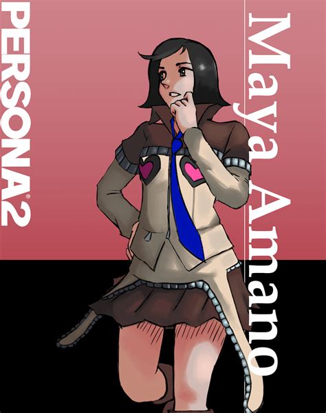 MAYA AMANO/PERSONA 2 by SmithDerBarry on Newgrounds