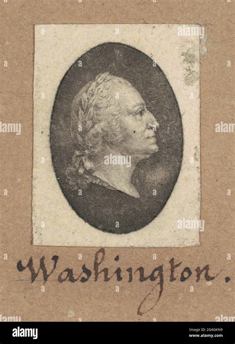 George washington profile side view hi-res stock photography and images ...