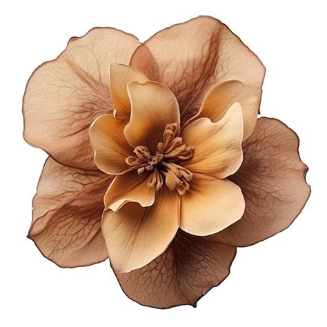 Premium AI Image | Beautiful Soft Brown Flower