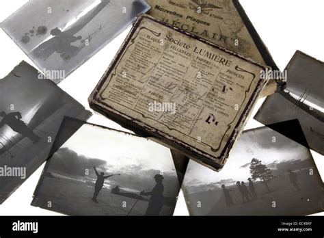 old photograph on silver bromide gelatin plate Stock Photo - Alamy