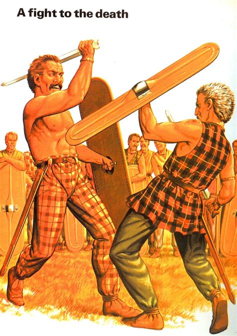 Peter Connolly. Duel of two Celts | Кельтские воины, Варвары, Карфаген