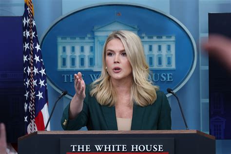 White House Press Secretary Karoline Leavitt, 27, Shares a Photo of Her