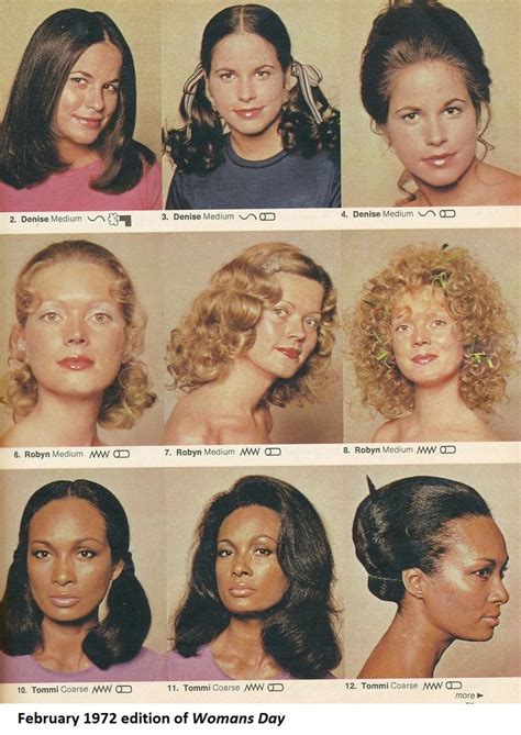 February 1972 edition of Womans Day | Hair styles, Trendy hair color ...