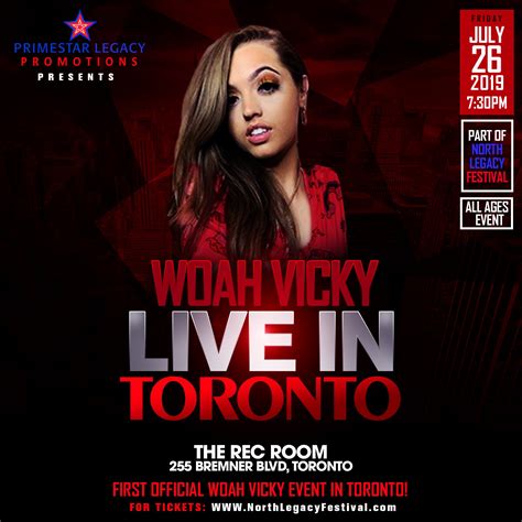 North Legacy Festival on Twitter: "JUST ANNOUNCED: Woah Vicky will be