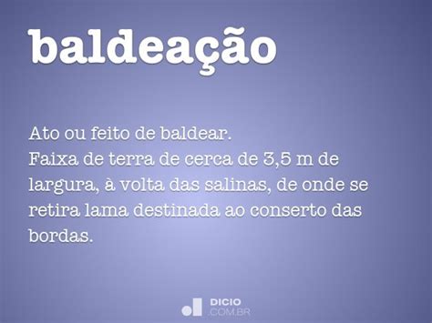 O Que Significa Baldeação