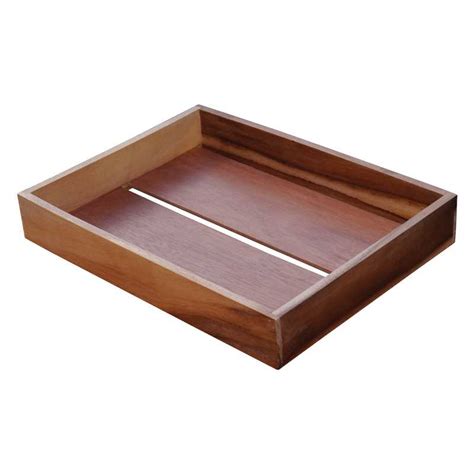 acacia display tray esl