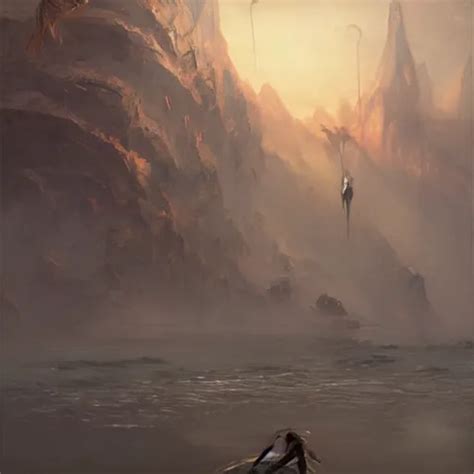 A Silt Strider from Morrowind, Magic the Gathering | Stable Diffusion