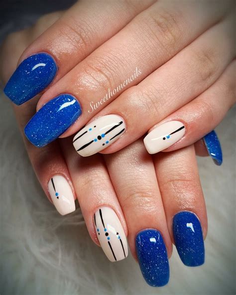 37+ Designs For Neon Blue Nails That Will Turn Heads - Nail Designs Daily