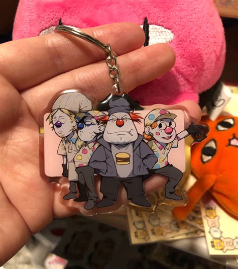 Big Top Burger Acrylic Charm, Clear Big Top Burger Keychain - Etsy