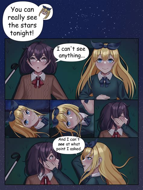 You can really see the stars tonight! *Ar\d I can'T see at what point
