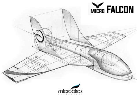 micro falcon rc jet  plans diy foam electric   fast radio