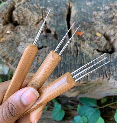 how to fix loc with crochet needle