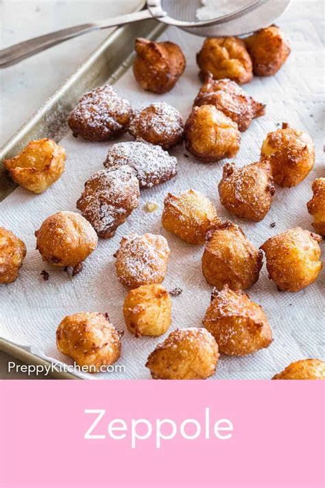 Zeppole - Preppy Kitchen