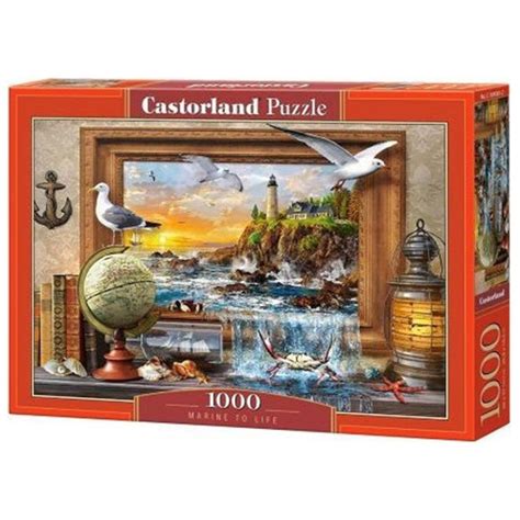 Castorland, Любов към морето, пъзел 1000 части - Малчугани