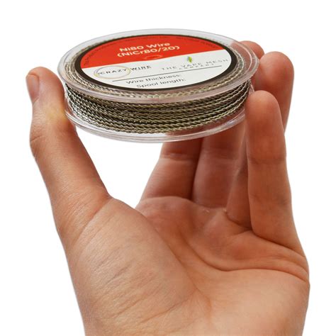 Ni80 Twist 24 (24 AWG x 2) 4.10 Ω/m - 5 Metre Spool (15ft) | The Crazy ...