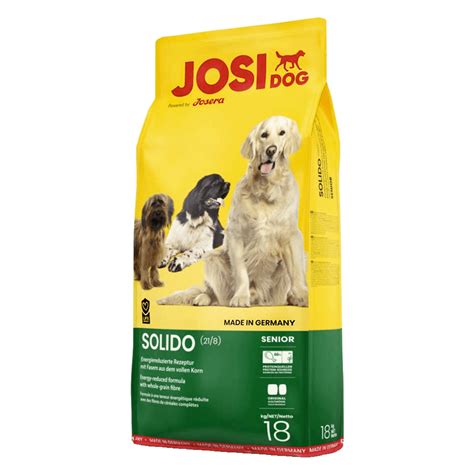 Josera JosiDog Solido 21/8, 18 кг - корм Йозера для взрослых и пожилых ...