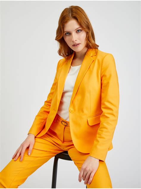 Orangefarbene Damenjacke ORSAY | Orsay.at - Der offizielle E-Shop der ...