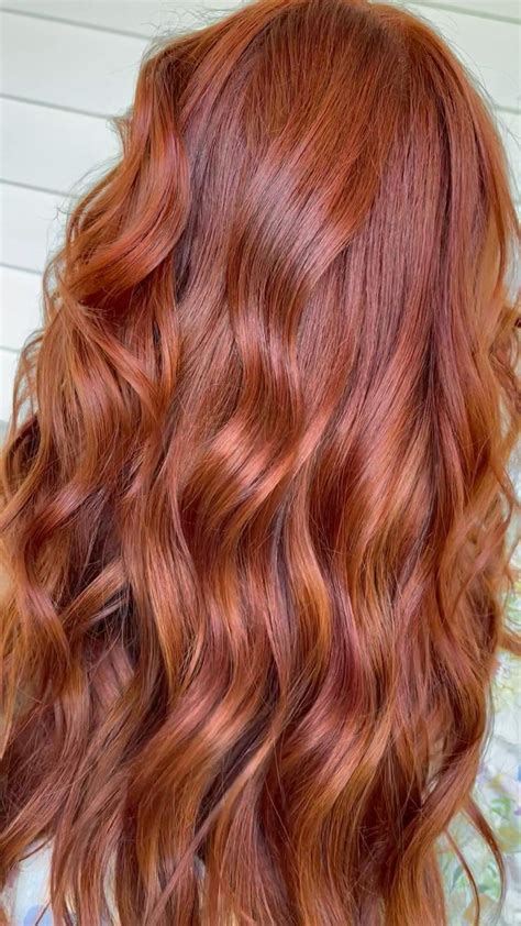 Copper hair using wella | Wella copper hair color, Cowgirl copper hair