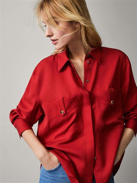 Alles anzeigen - Hemden und Blusen - KOLLEKTION - DAMEN - Massimo Dutti ...
