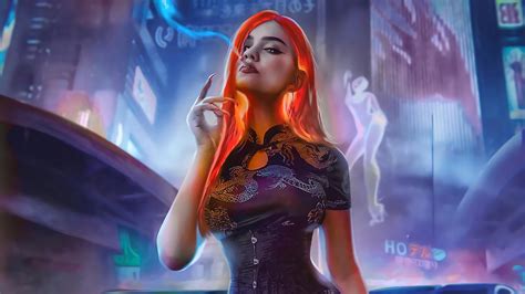 Cyber Hard Girl 4k Wallpaper,HD Artist Wallpapers,4k Wallpapers,Images