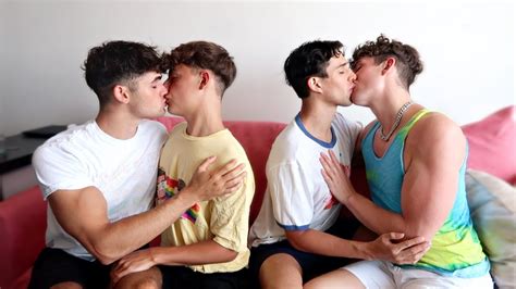 stop kissing wins  gay couple challenge youtube