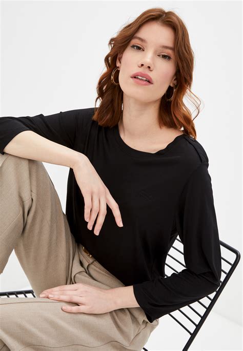 Лонгслив Burberry, цвет: черный, RTLAAA285401 — купить в интернет ...