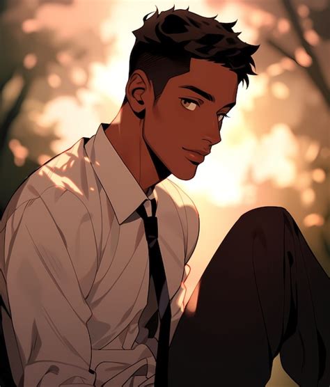 Foto De Anime De Homem - Retrato de homem em estilo anime de vista lateral | Foto Grátis